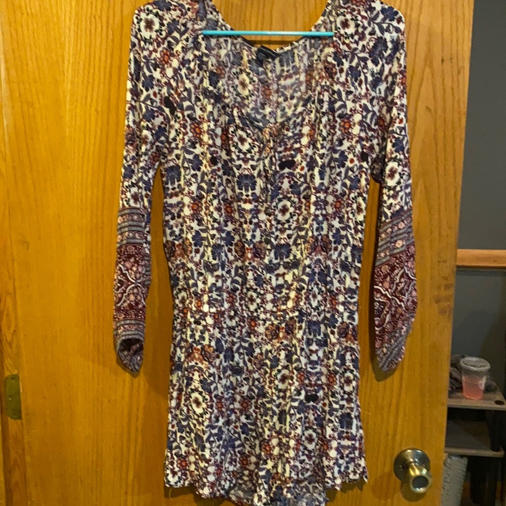 Long sleeve romper